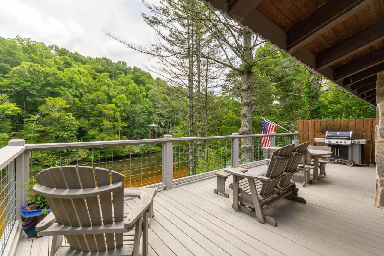 Villa Knotty Pine West Jefferson Exterior foto